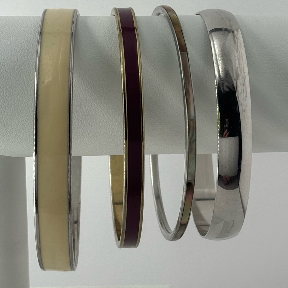 Enameled Bangle combo Set of 4